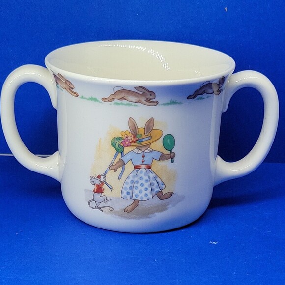 Bunnykins Royal Doulton Hug A Mug Albion Shape Hat Shop - Picture 9 of 10